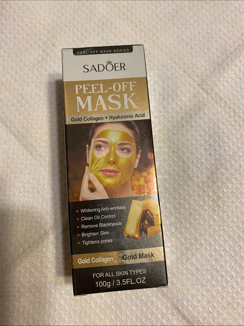 Gold Collagen Peel-Off Mask - Gold